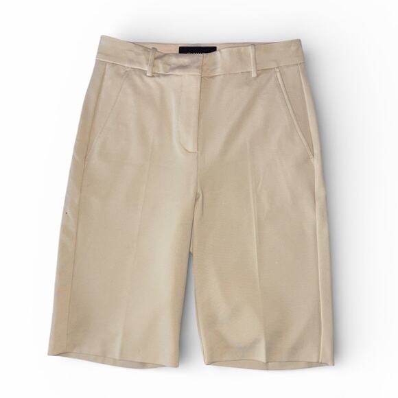Pinko Pants - Pinko Fidato Beige Bermuda Shorts Size 38 IT 2 US